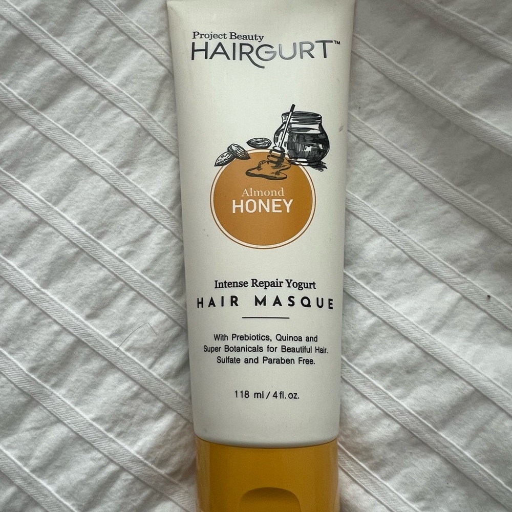 Hairgurt Almond Honey Hair Masque - Yellow
